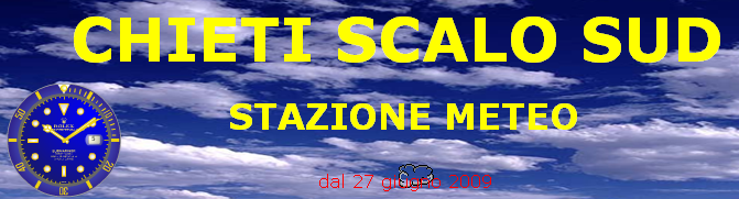 ChietiScaloSudMeteo - Sito meteo locale di Chieti Scalo