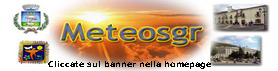 MeteoSgr - Sito meteo locale di San Giovanni Rotondo