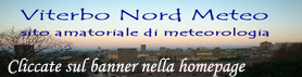 Viterbo Nord Meteo - Sito meteo locale di Viterbo